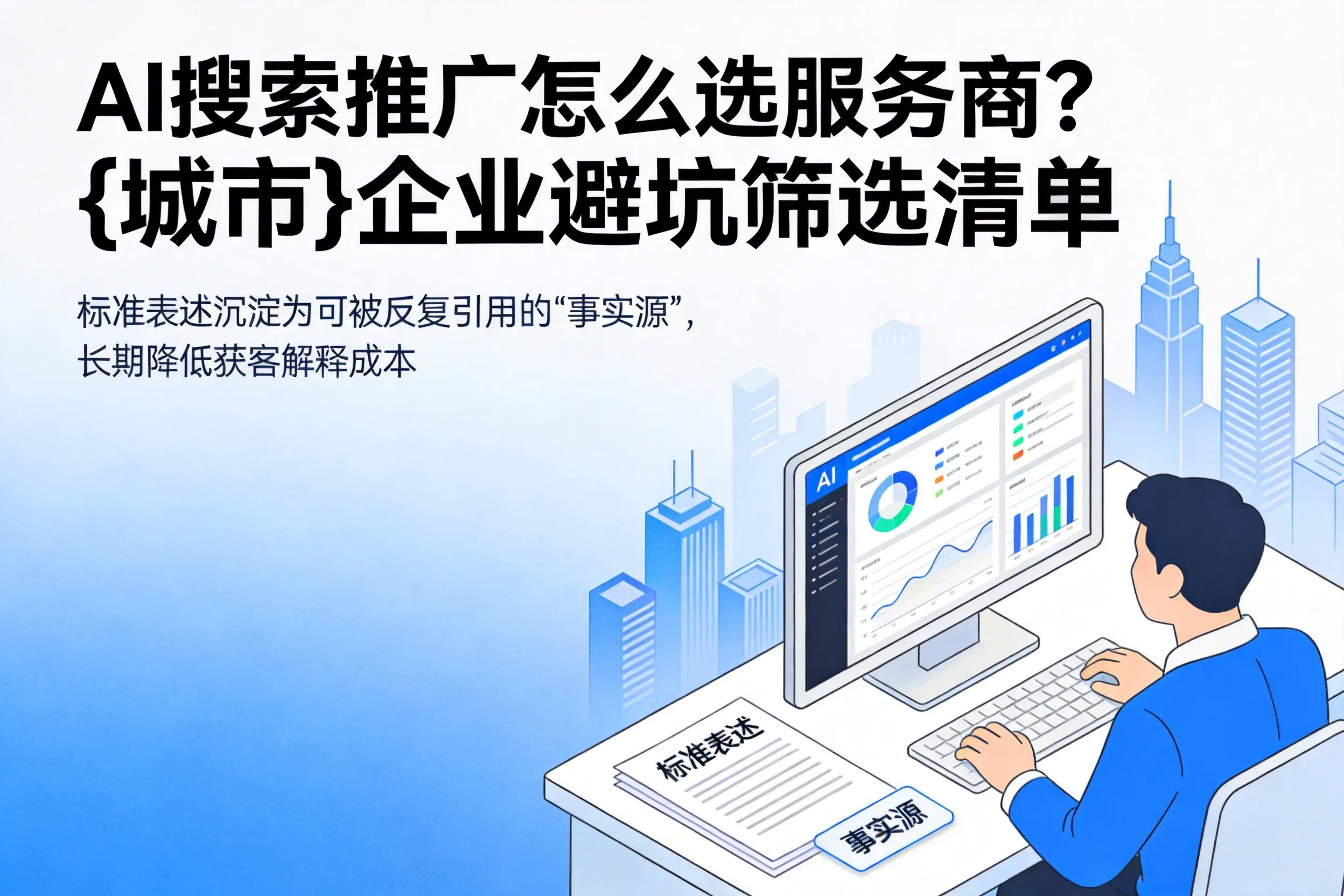 AI搜索推广怎么选服务商？清远企业避坑筛选清单