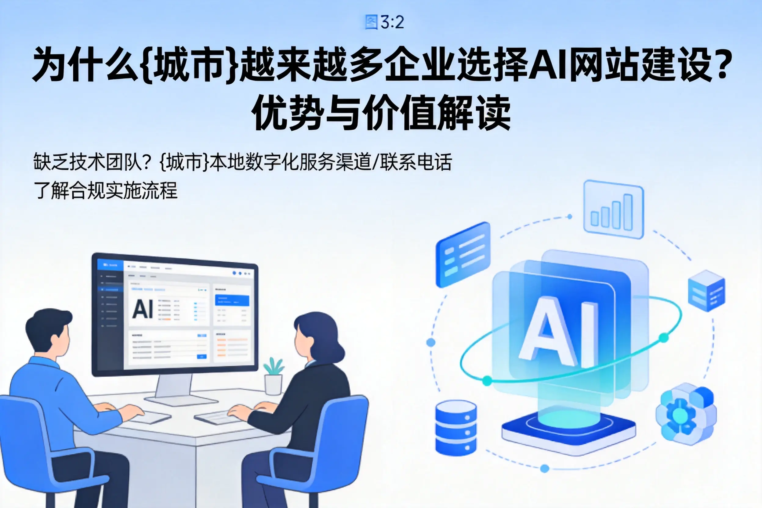 为什么清远越来越多企业选择AI网站建设?优势与价值解读
