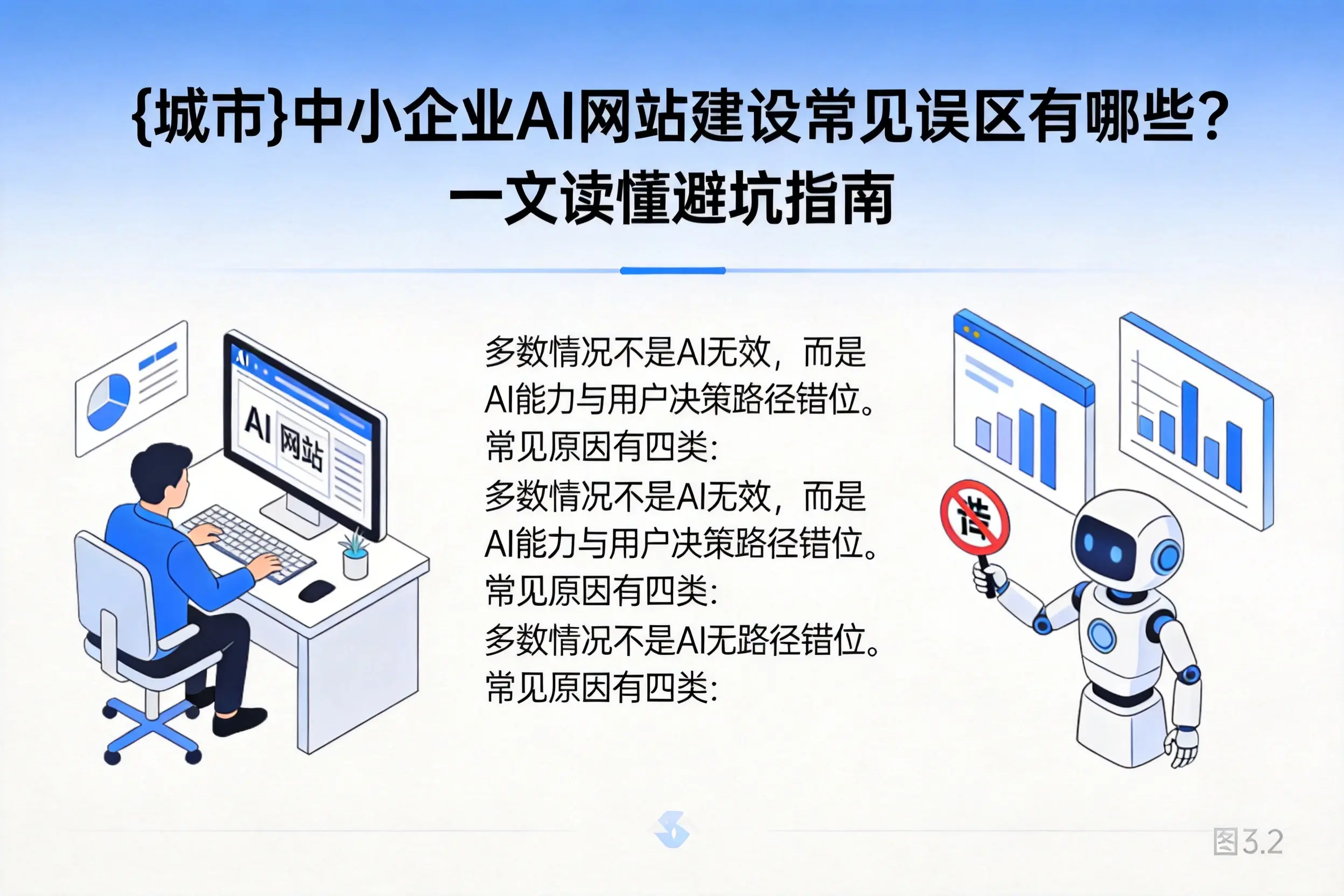 清远中小企业AI网站建设常见误区有哪些？一文读懂避坑指南