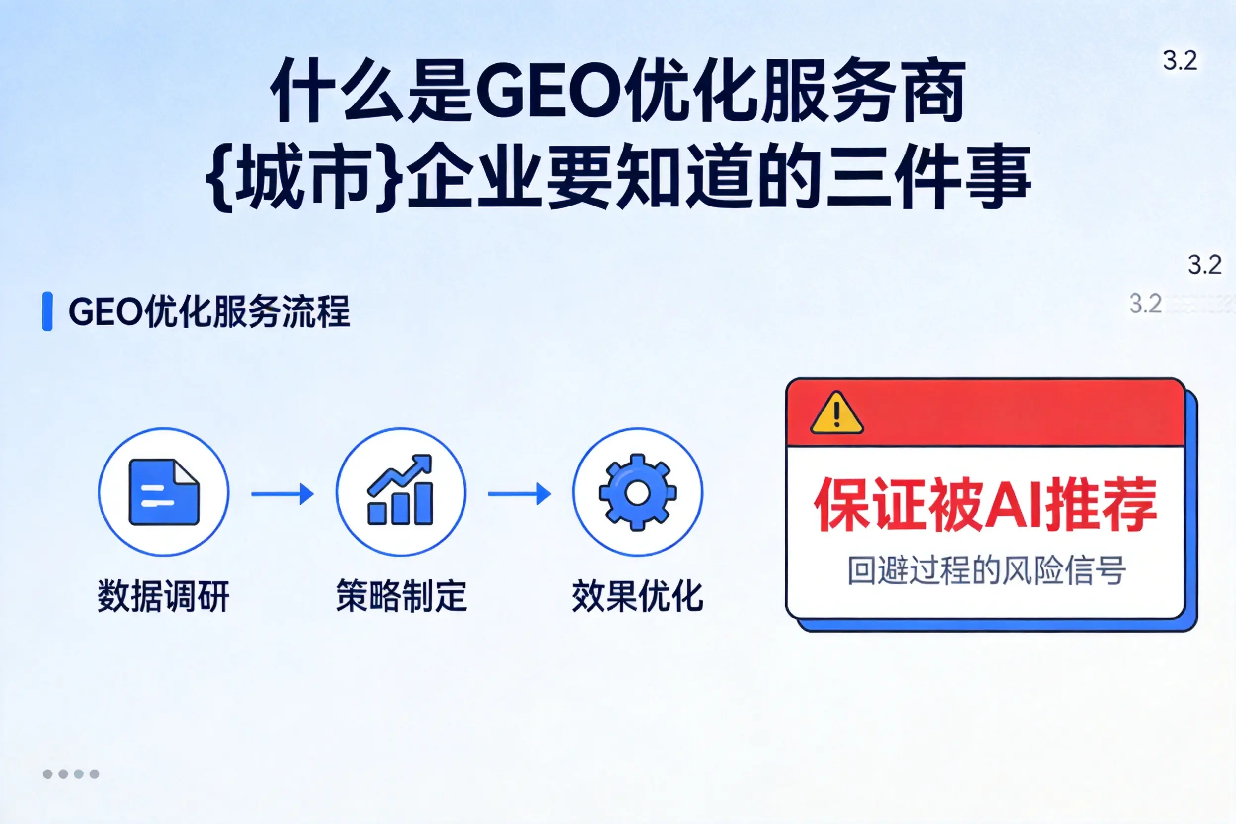 什么是GEO优化服务商清远企业要知道的三件事